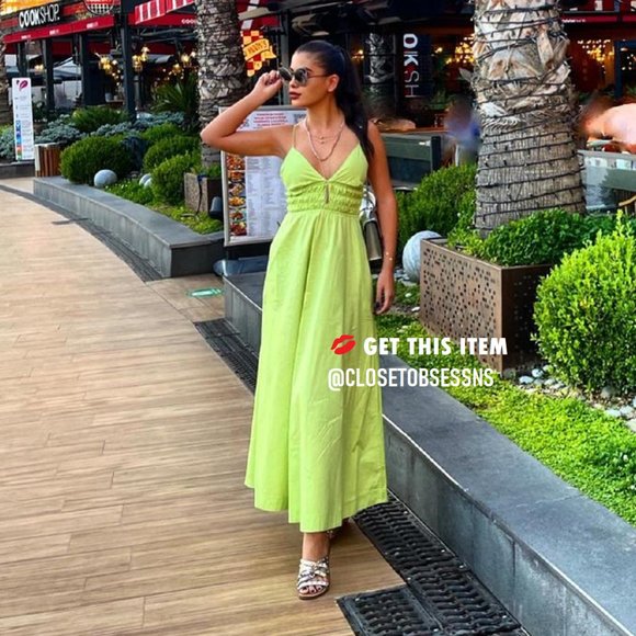 ZARA A-Line Midi Dress* - Picture 12 of 16